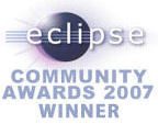 Eclipse Community Award 2007 Winner
